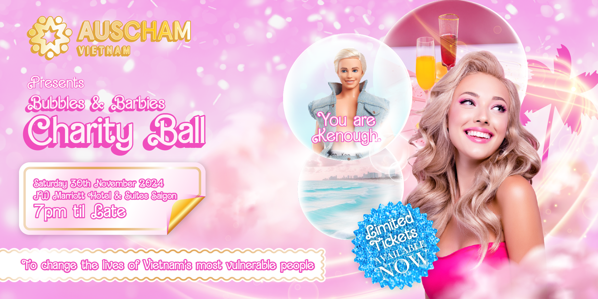 thumbnails AusCham Charity Ball 2024 - Bubbles and Barbies